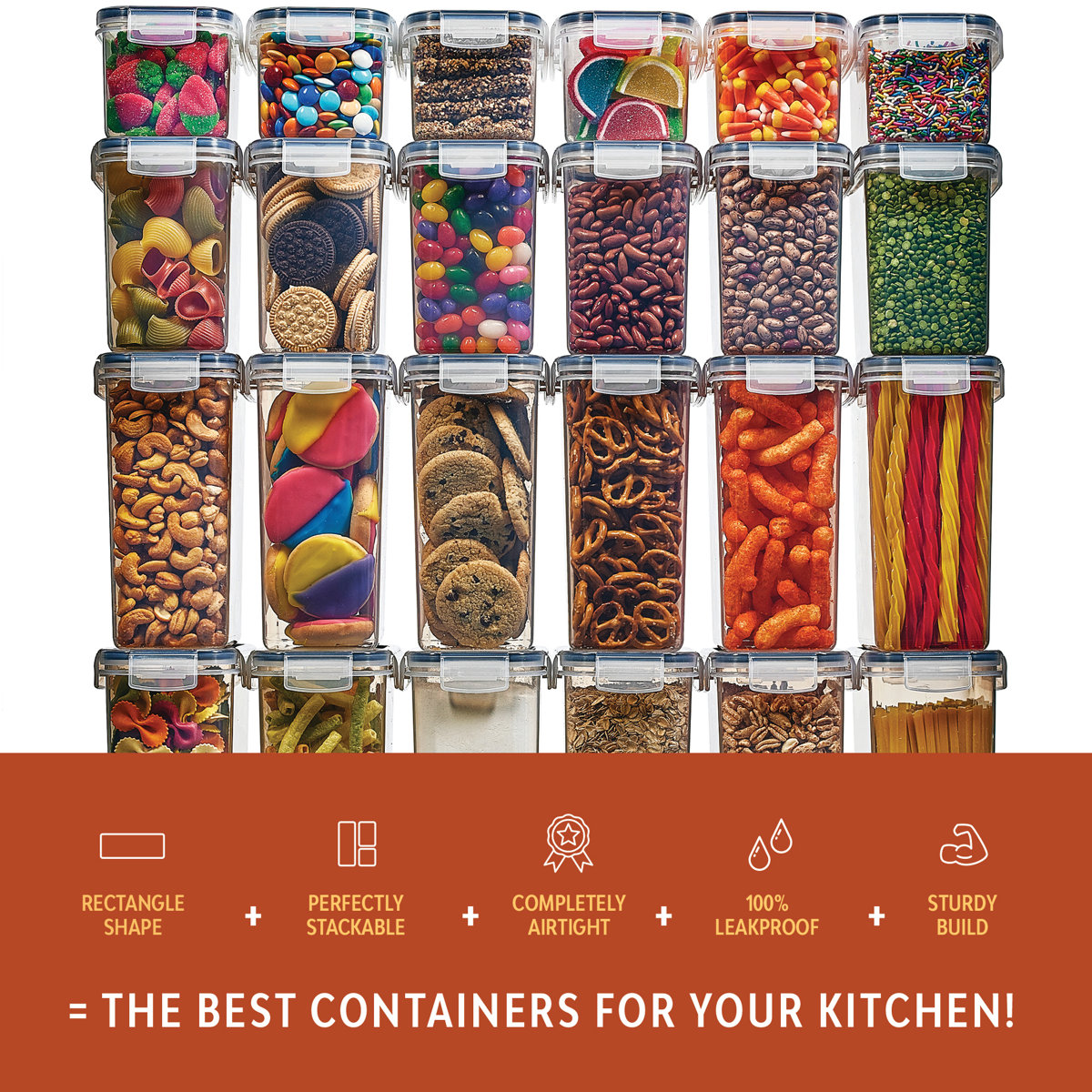 Cenie Airtight Food Storage Container 14 Set